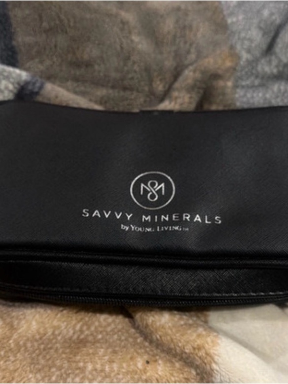 Young Living Savvy Minerals Black Toiletry Bag